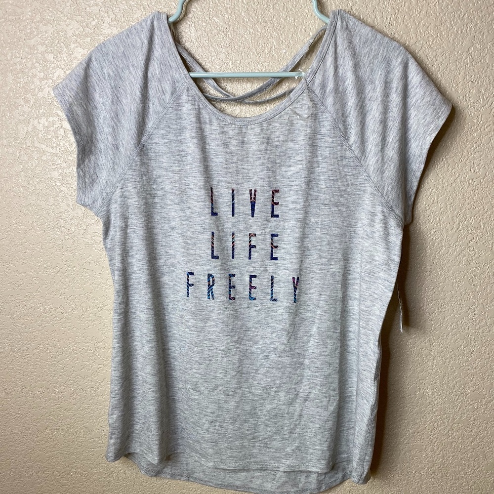Ideology SS Graphic "Live Life Freely" T-shirt